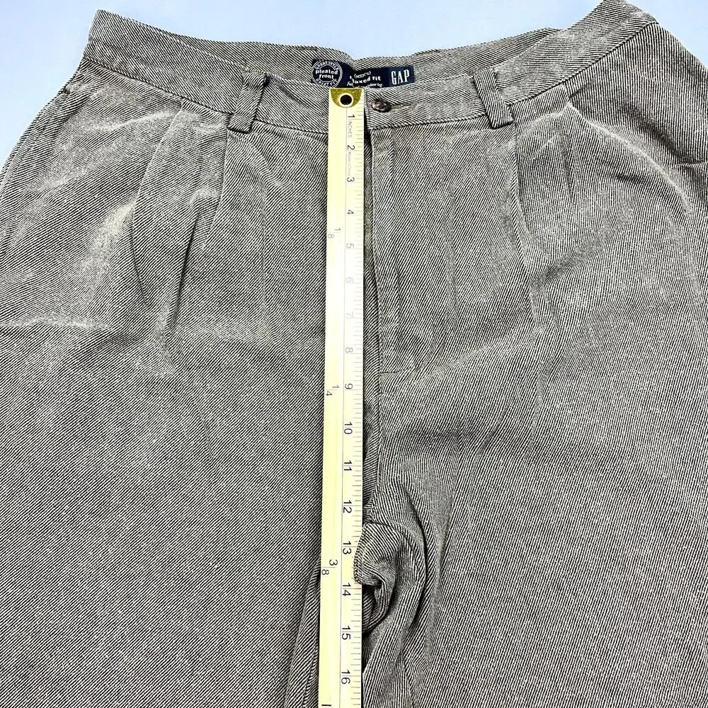 Vintage Gap Pants Men Tag Size 36x32‎ Relaxed Fit Faller Cut Straight Leg Cotton